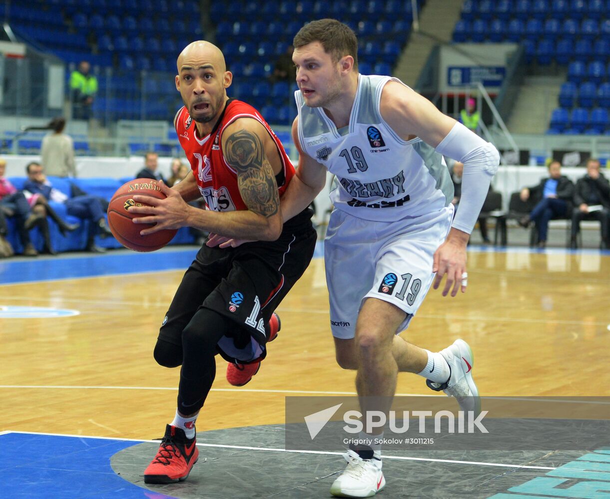 2016–17 EuroCup Basketball. Nizhny Novgorod vs. Lietuvos rytas