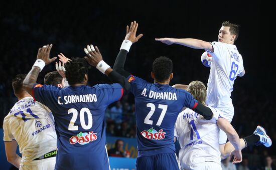 2017 World Men's Handball Championship. Russia vs. France