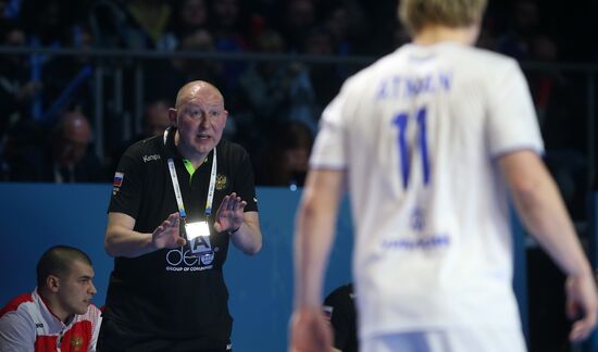 2017 World Men's Handball Championship. Russia vs. France