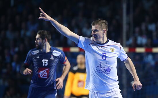2017 World Men's Handball Championship. Russia vs. France