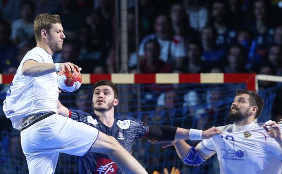 2017 World Men's Handball Championship. Russia vs. France