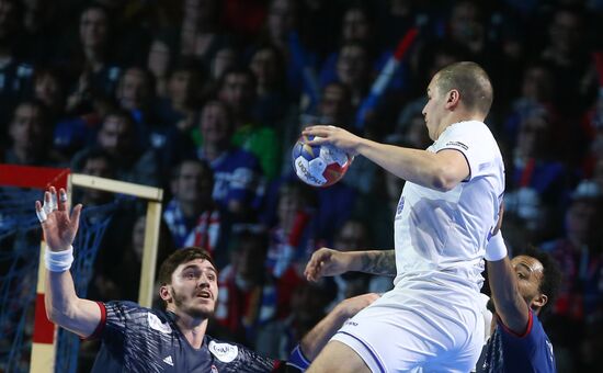 2017 World Men's Handball Championship. Russia vs. France