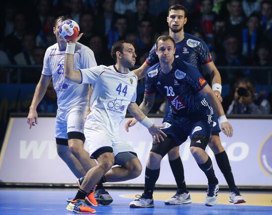 2017 World Men's Handball Championship. Russia vs. France