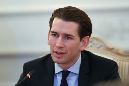 Meeting between foreign ministers of Russia and Austria