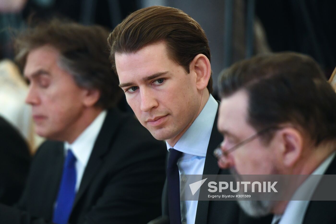 Meeting between foreign ministers of Russia and Austria