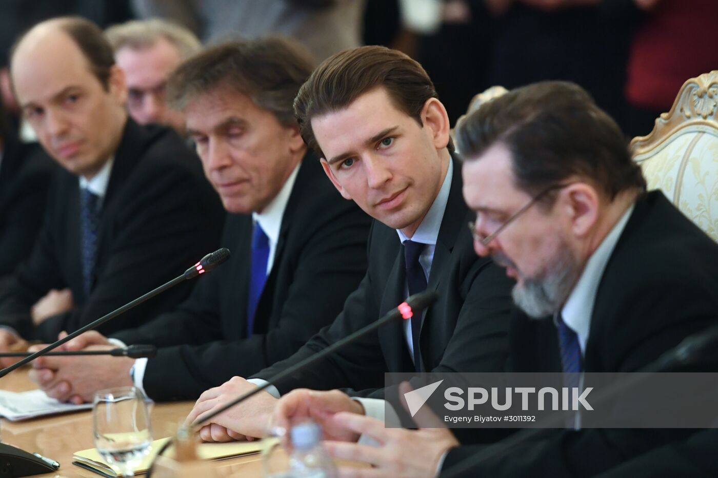 Meeting between foreign ministers of Russia and Austria