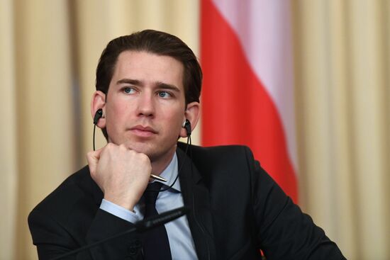 Meeting between foreign ministers of Russia and Austria