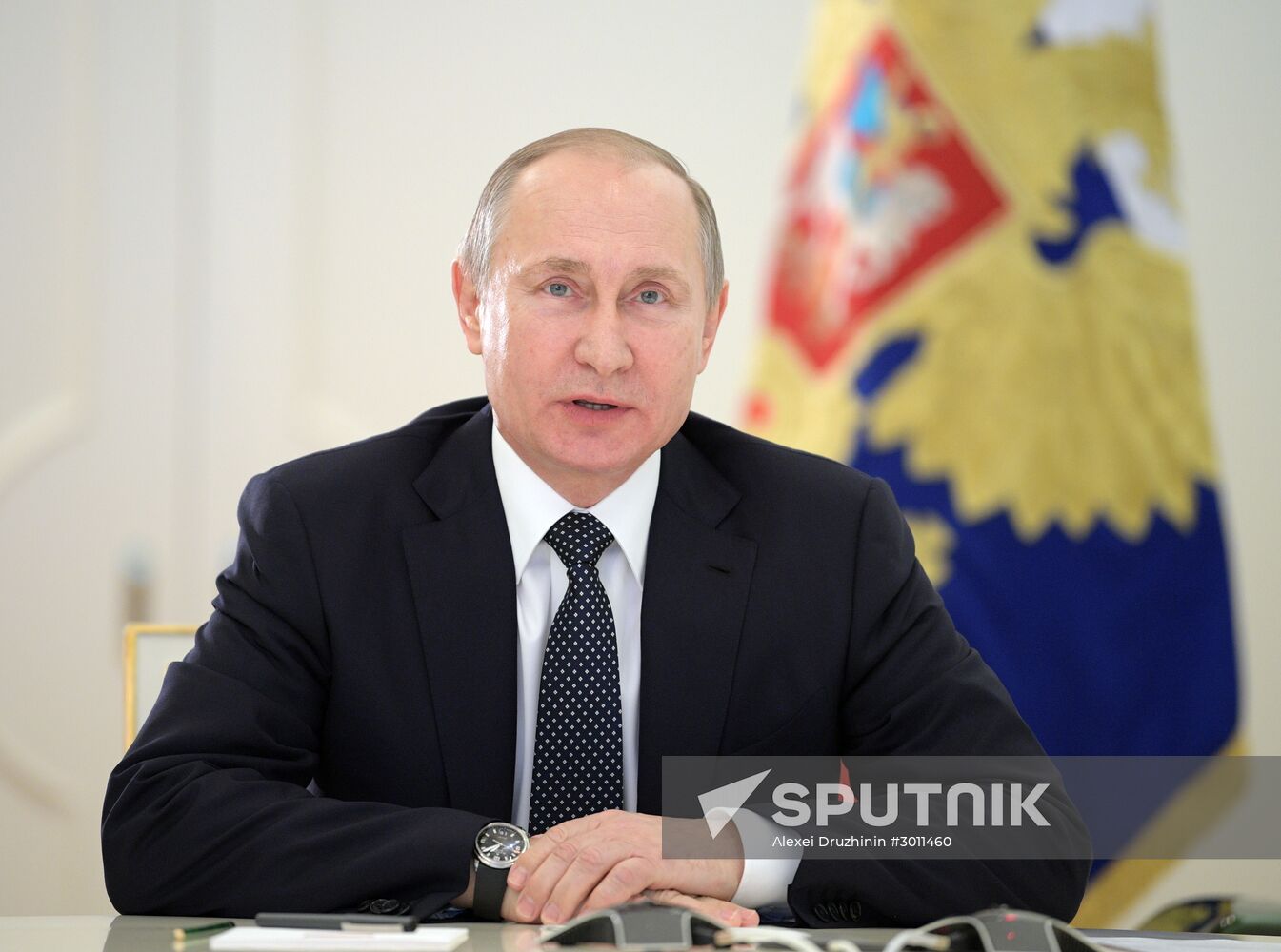 President Vladimir Putin launches Bovanenkovo-Ukhta 2 gas pipeline, Zapolyarye-Purpe and Kuyumba-Taishet oil pipelines
