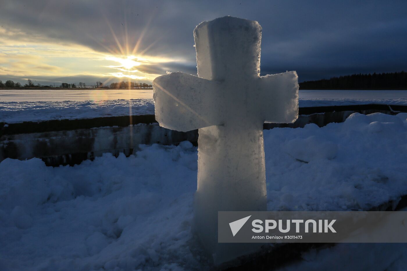 Epiphany celebrations at Joseph-Volokolamsk Monastery in Moscow Region