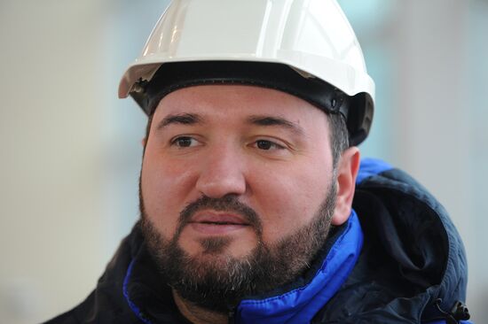 Platov Airport under construction in Rostov-on-Don