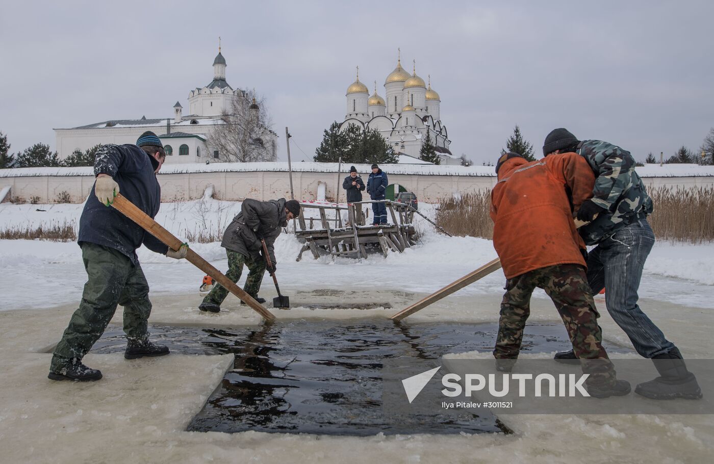 Epiphany celebrations across Russia