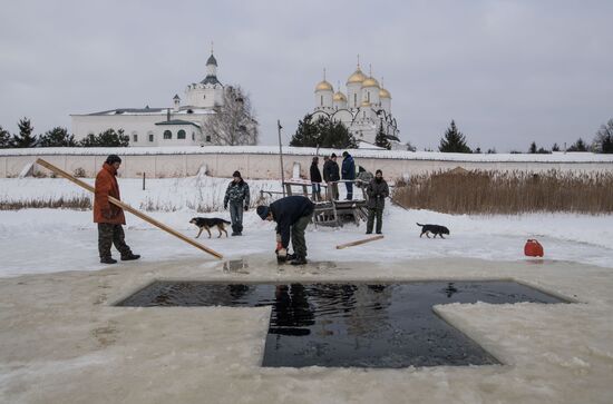 Epiphany celebrations across Russia
