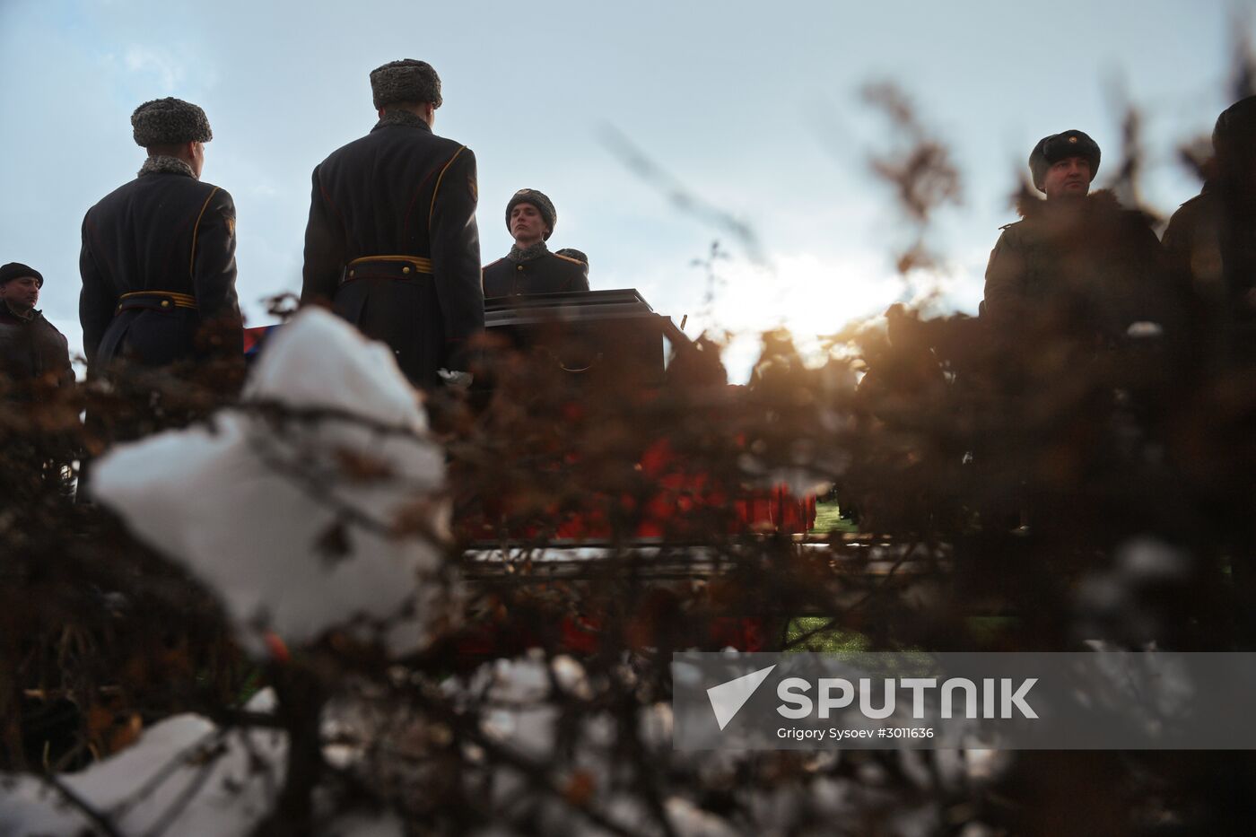 Farewell ceremony for Tu-154 crash victims