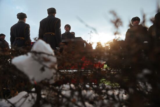 Farewell ceremony for Tu-154 crash victims