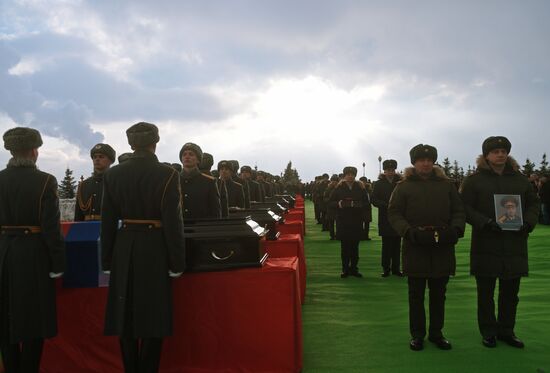 Farewell ceremony for Tu-154 crash victims