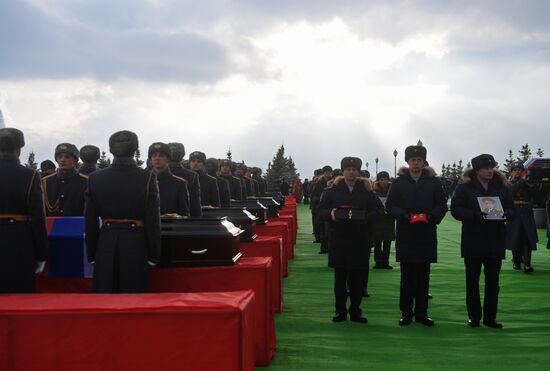 Farewell ceremony for Tu-154 crash victims