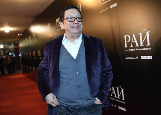 Moscow premiere of Andrei Konchalovsky's film Paradise