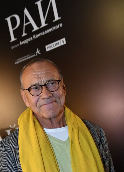 Moscow premiere of Andrei Konchalovsky's film Paradise