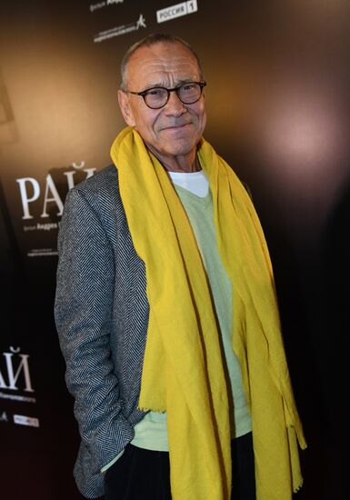 Moscow premiere of Andrei Konchalovsky's film Paradise