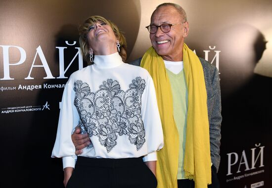 Moscow premiere of Andrei Konchalovsky's film Paradise