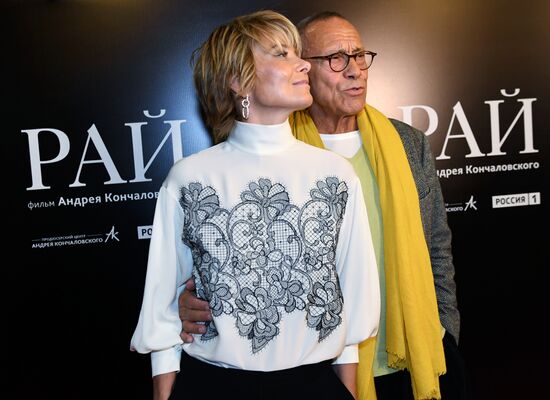 Moscow premiere of Andrei Konchalovsky's film Paradise