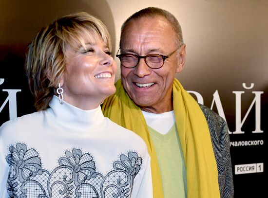 Moscow premiere of Andrei Konchalovsky's film Paradise
