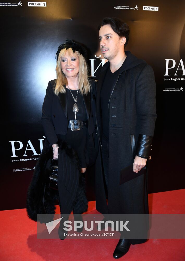 Moscow premiere of Andrei Konchalovsky's film Paradise