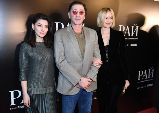 Moscow premiere of Andrei Konchalovsky's film Paradise