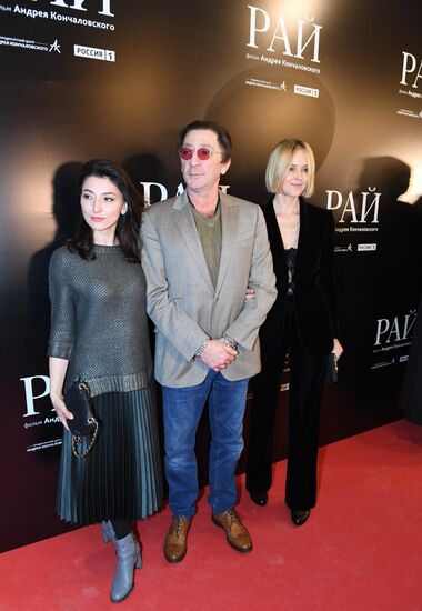 Moscow premiere of Andrei Konchalovsky's film Paradise