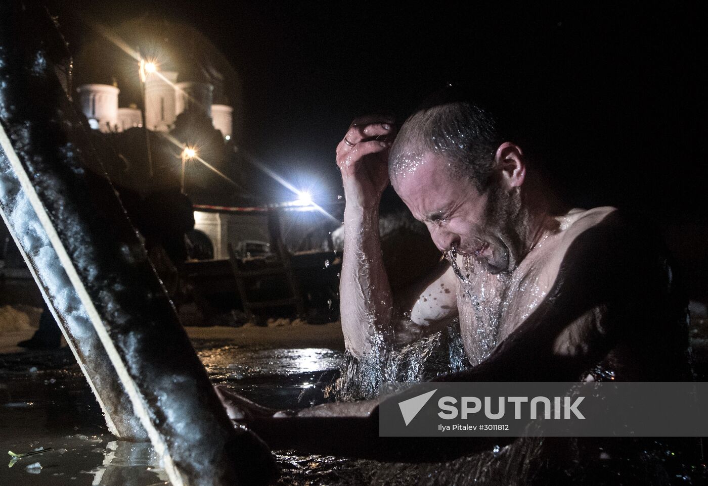 Epiphany celebration at Trinity Boldin Monastery