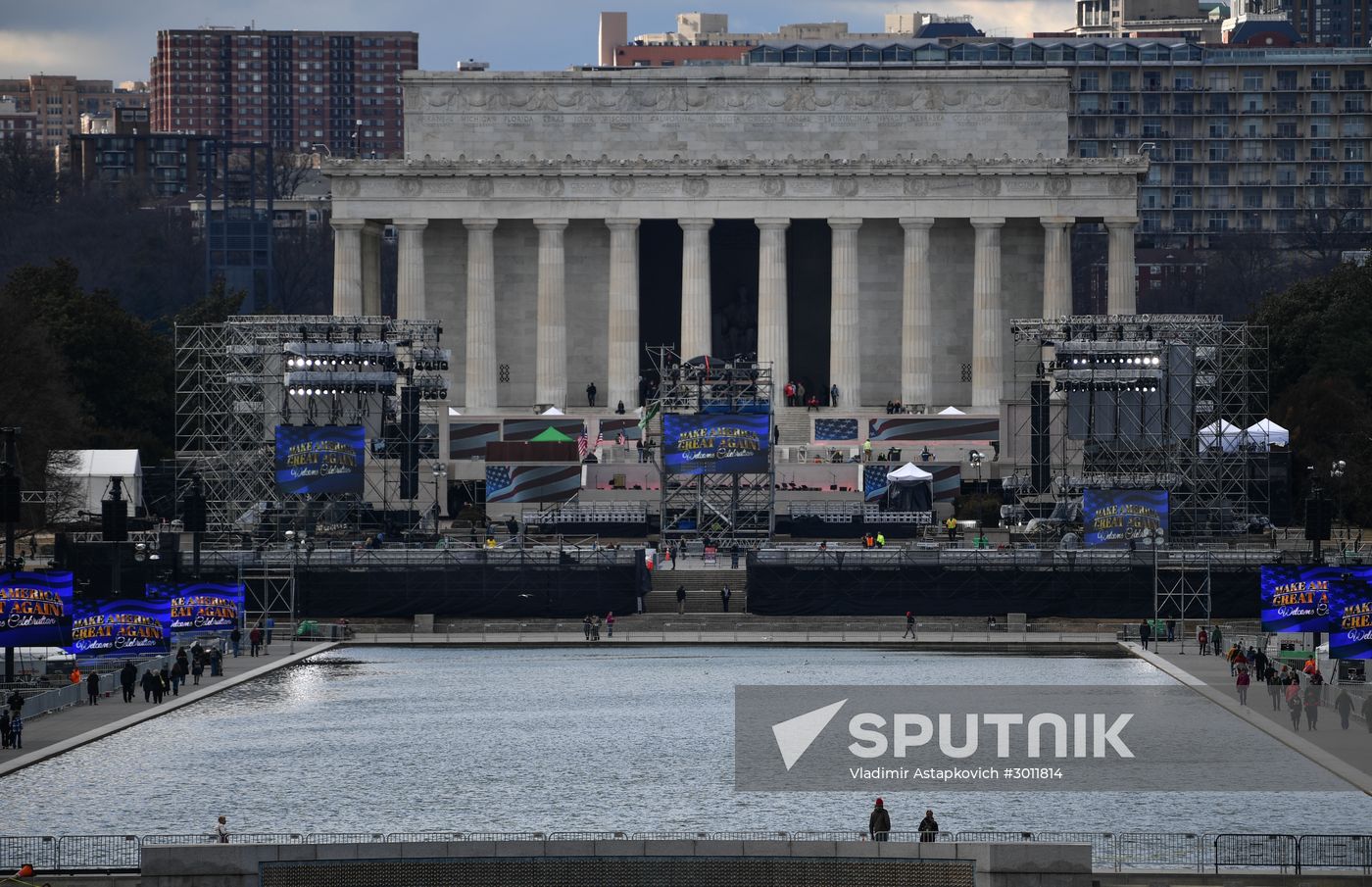Washington prepares for Trump's inauguration
