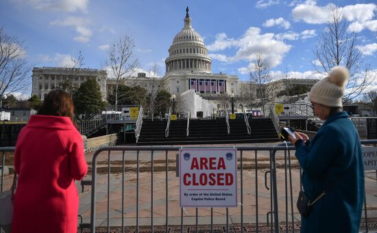 Washington prepares for Trump's inauguration