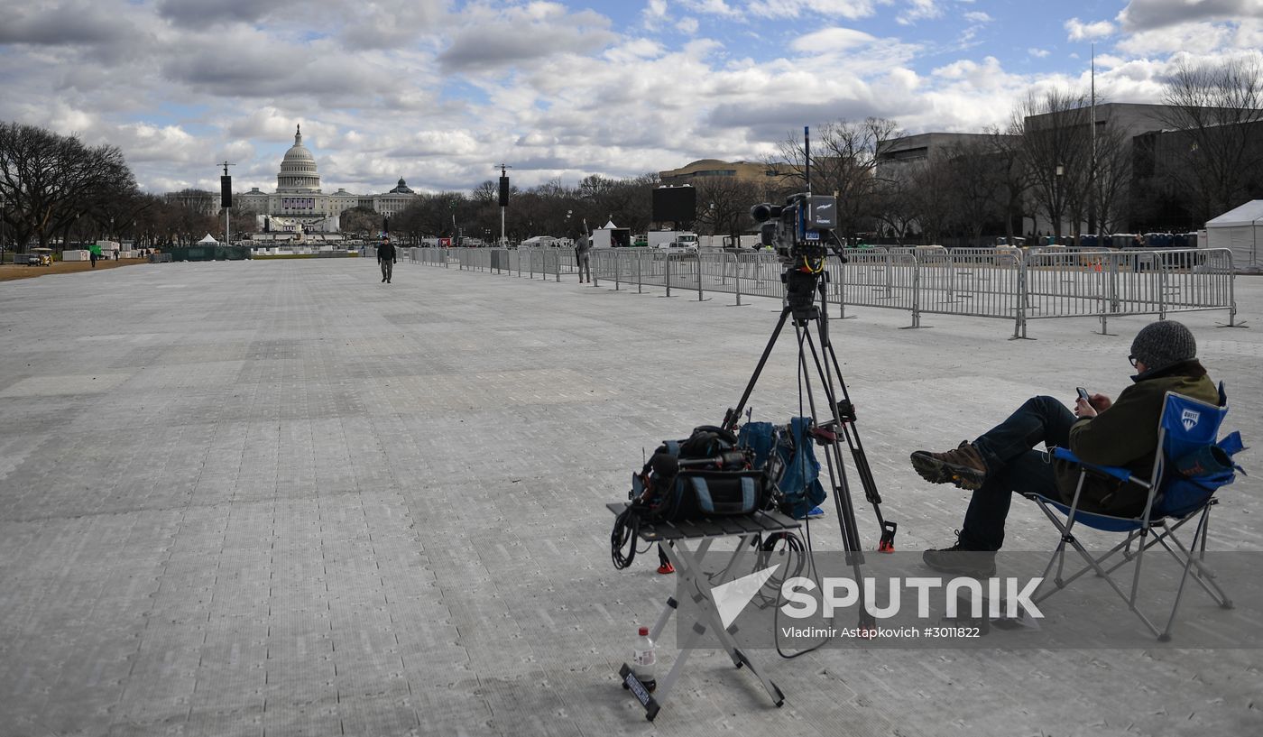 Washington prepares for Trump's inauguration