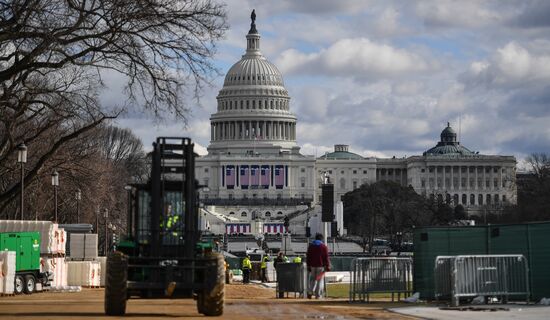 Washington prepares for Trump's inauguration
