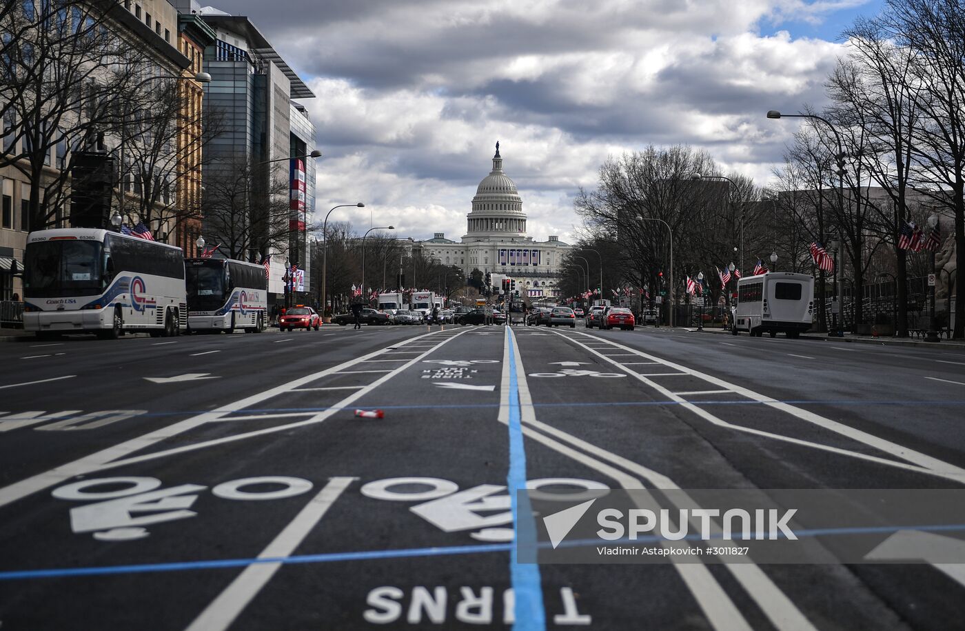 Washington prepares for Trump's inauguration