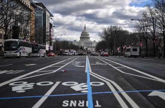 Washington prepares for Trump's inauguration