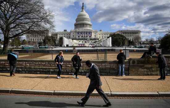 Washington prepares for Trump's inauguration