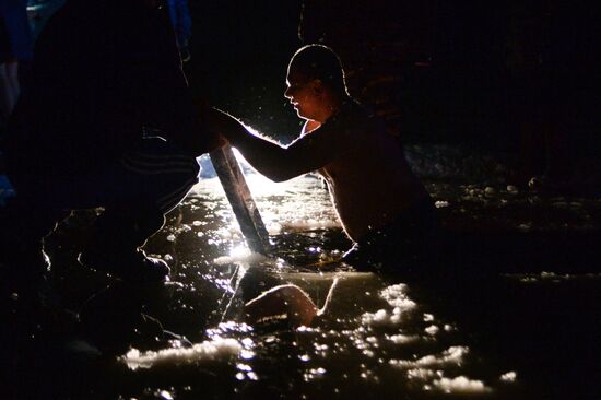 Epiphany Day in Russia