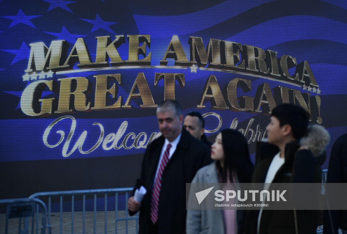 Washington prepares for Trump's inauguration