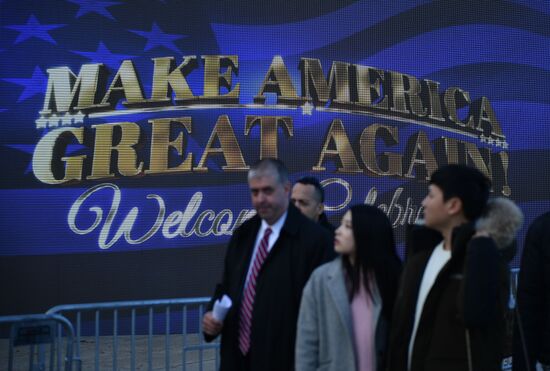 Washington prepares for Trump's inauguration