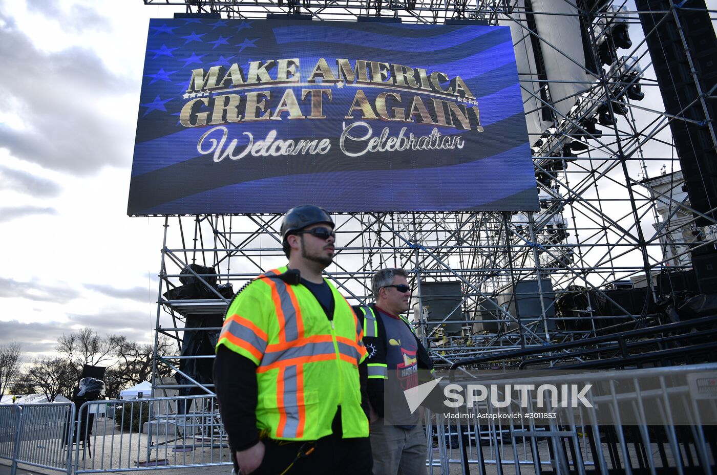 Washington prepares for Trump's inauguration
