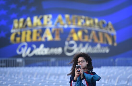 Washington prepares for Trump's inauguration