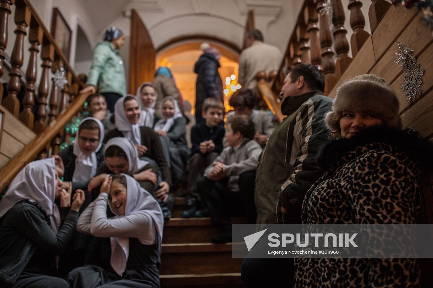 Epiphany Day celebrations at the Zhiten/Nativity of the Mother of God Convent in Ostashkov
