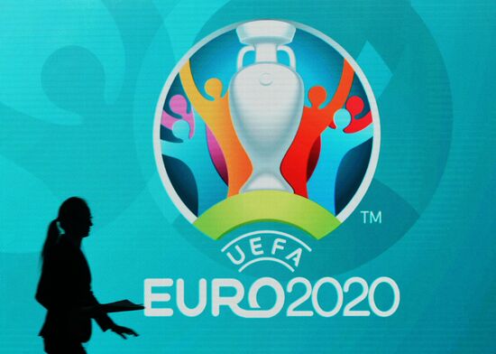 Presentation of official logo of St. Petersburg, UEFA Euro 2020 host city