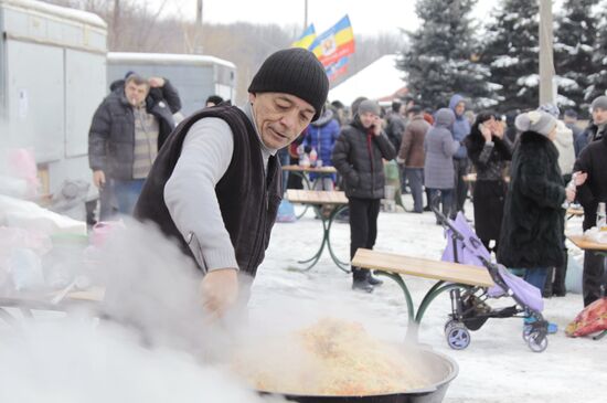 Epiphany Day celebrations in the Donetsk Region