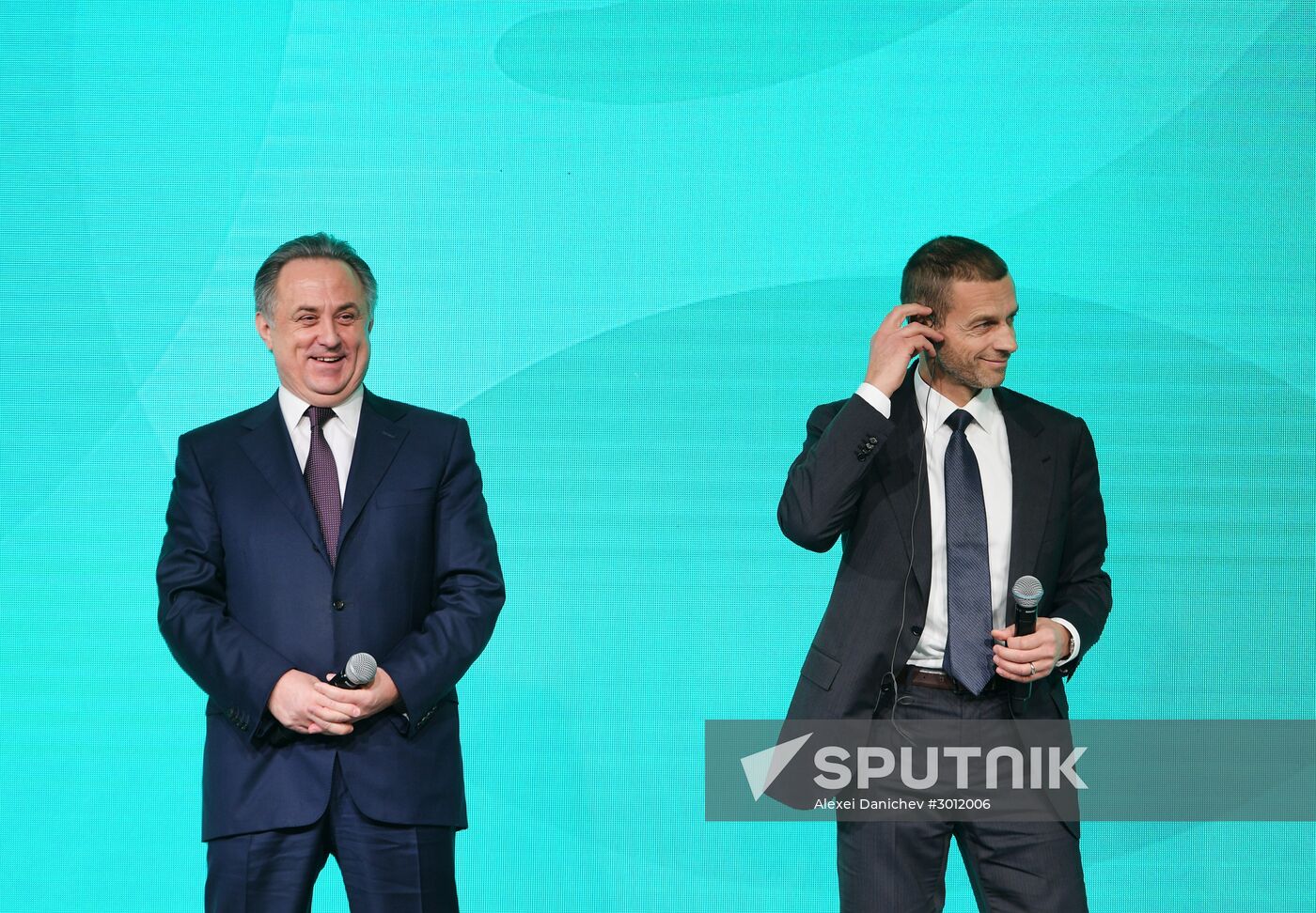 Presentation of official logo of St. Petersburg, UEFA Euro 2020 host city