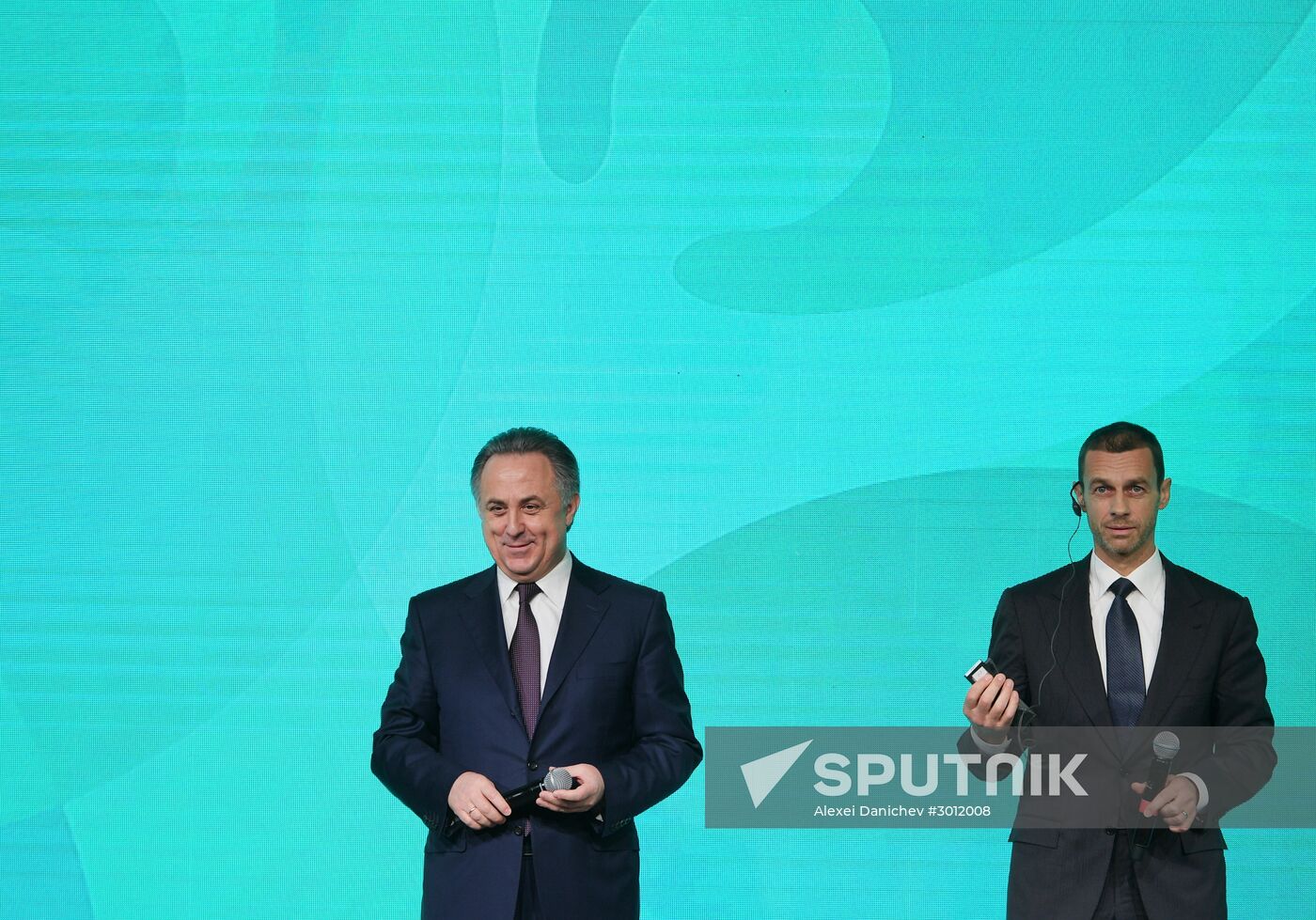 Presentation of official logo of St. Petersburg, UEFA Euro 2020 host city