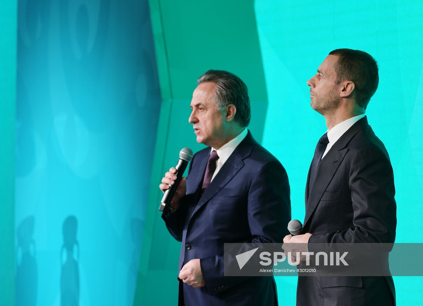 Presentation of official logo of St. Petersburg, UEFA Euro 2020 host city