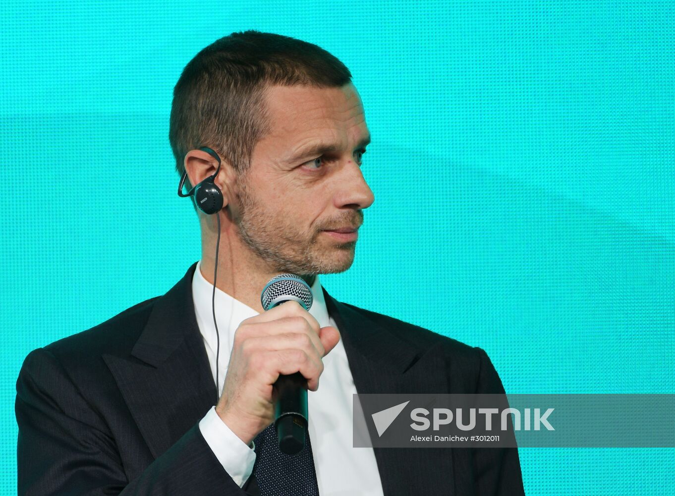 Presentation of official logo of St. Petersburg, UEFA Euro 2020 host city