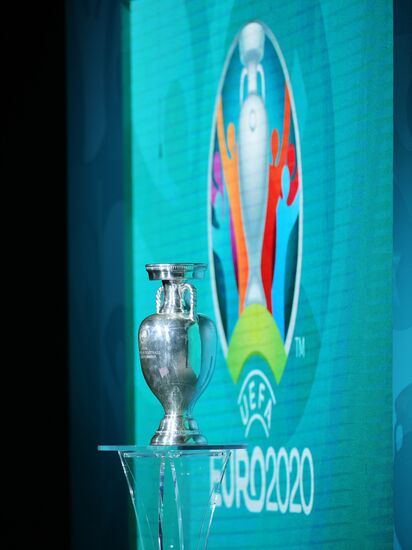 Presentation of official logo of St. Petersburg, UEFA Euro 2020 host city
